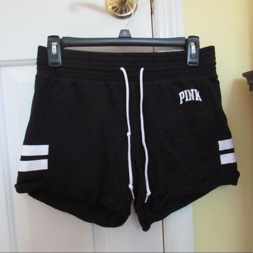 PINK Black Shorts